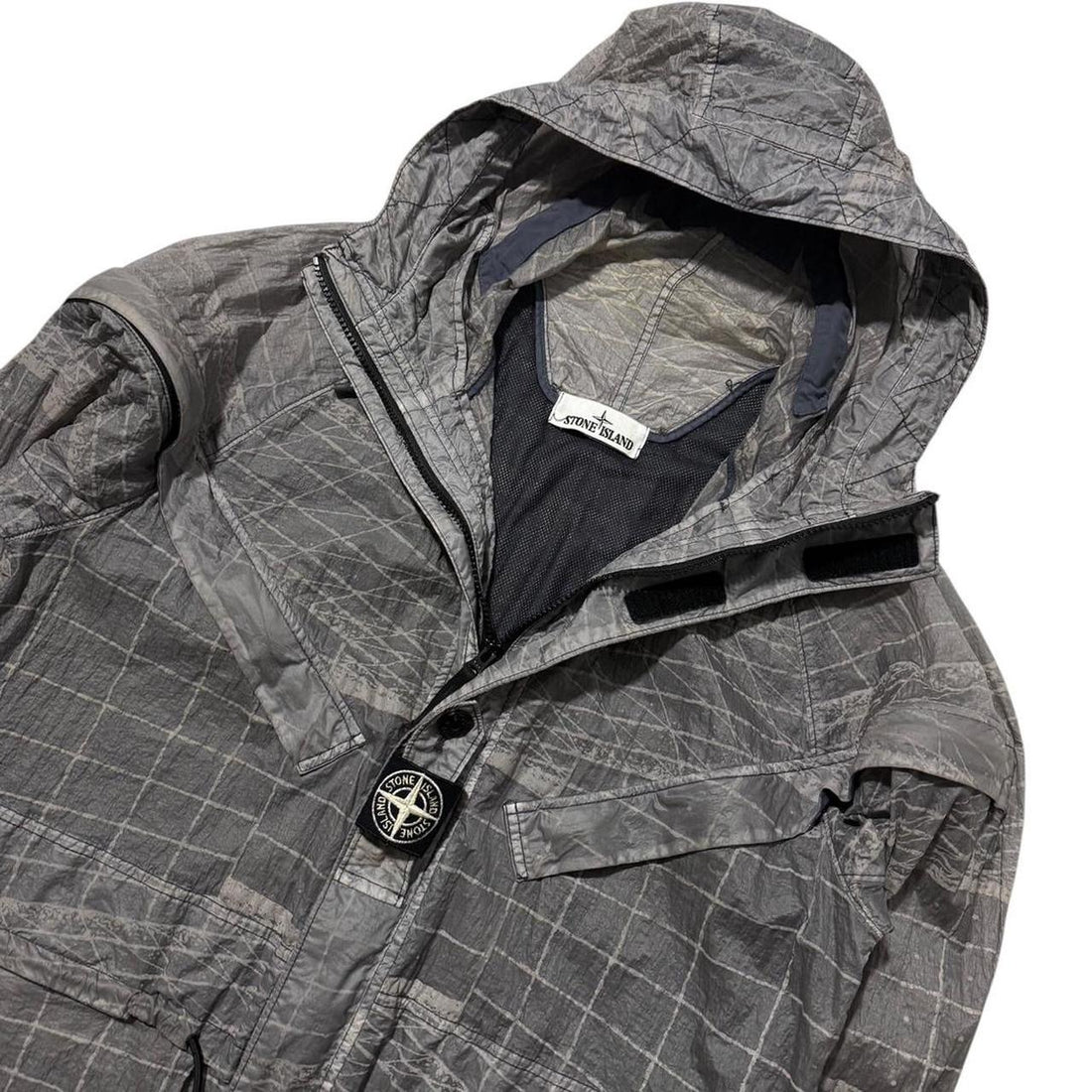 Stone Island Reflective Grid Lamy-TC Jacket