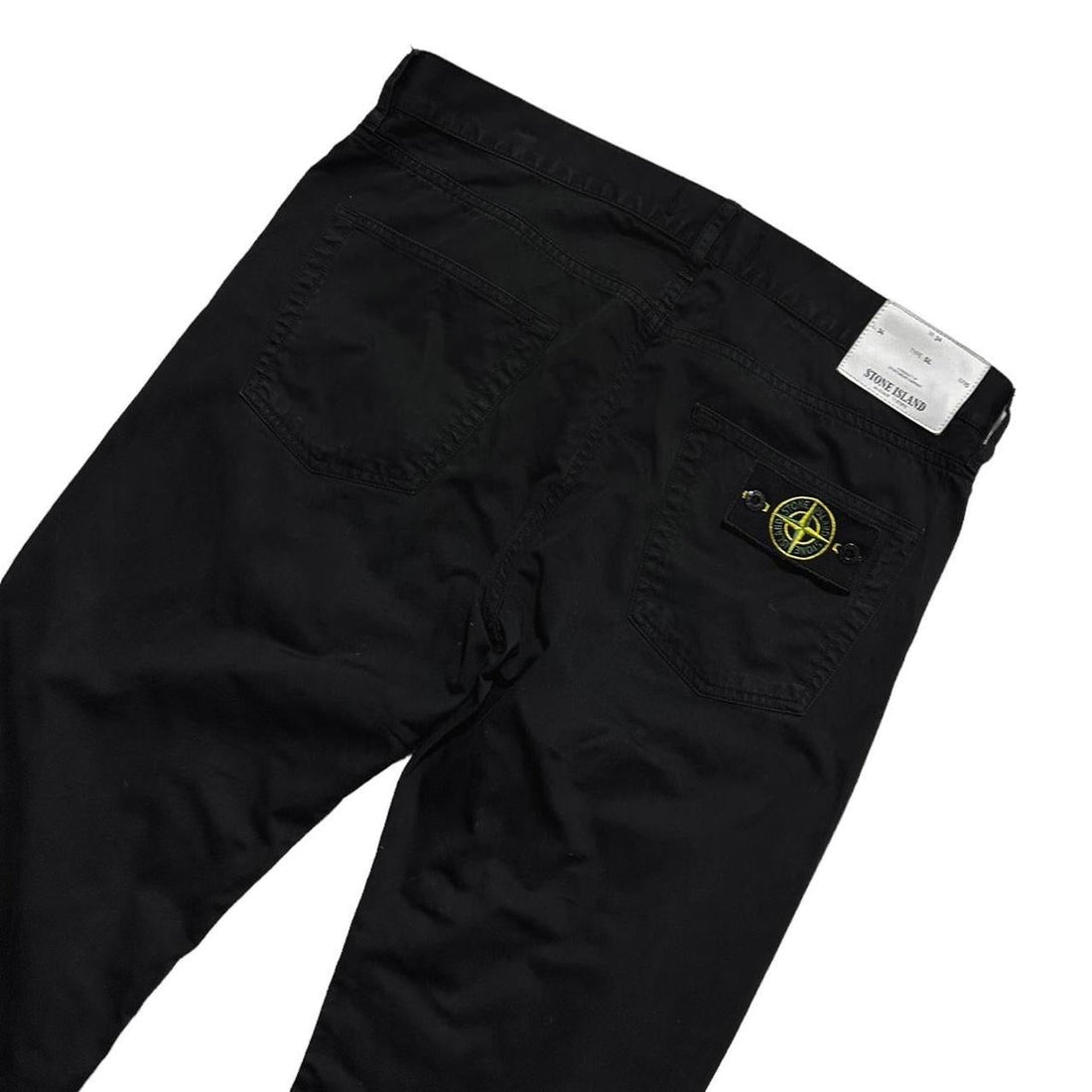 Stone Island Black Chinos