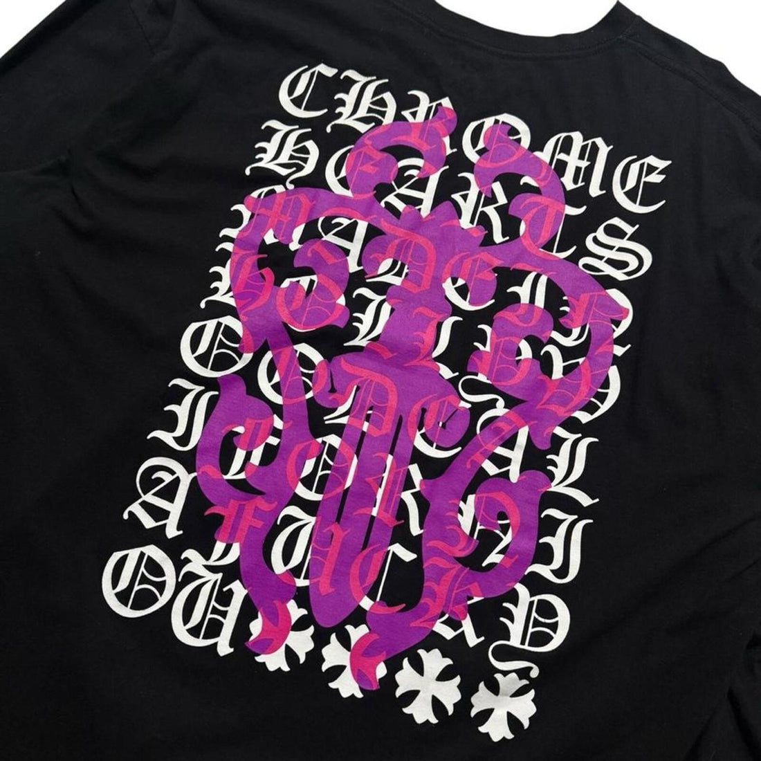 Chrome Hearts Eye Chart Dagger Long Sleeve