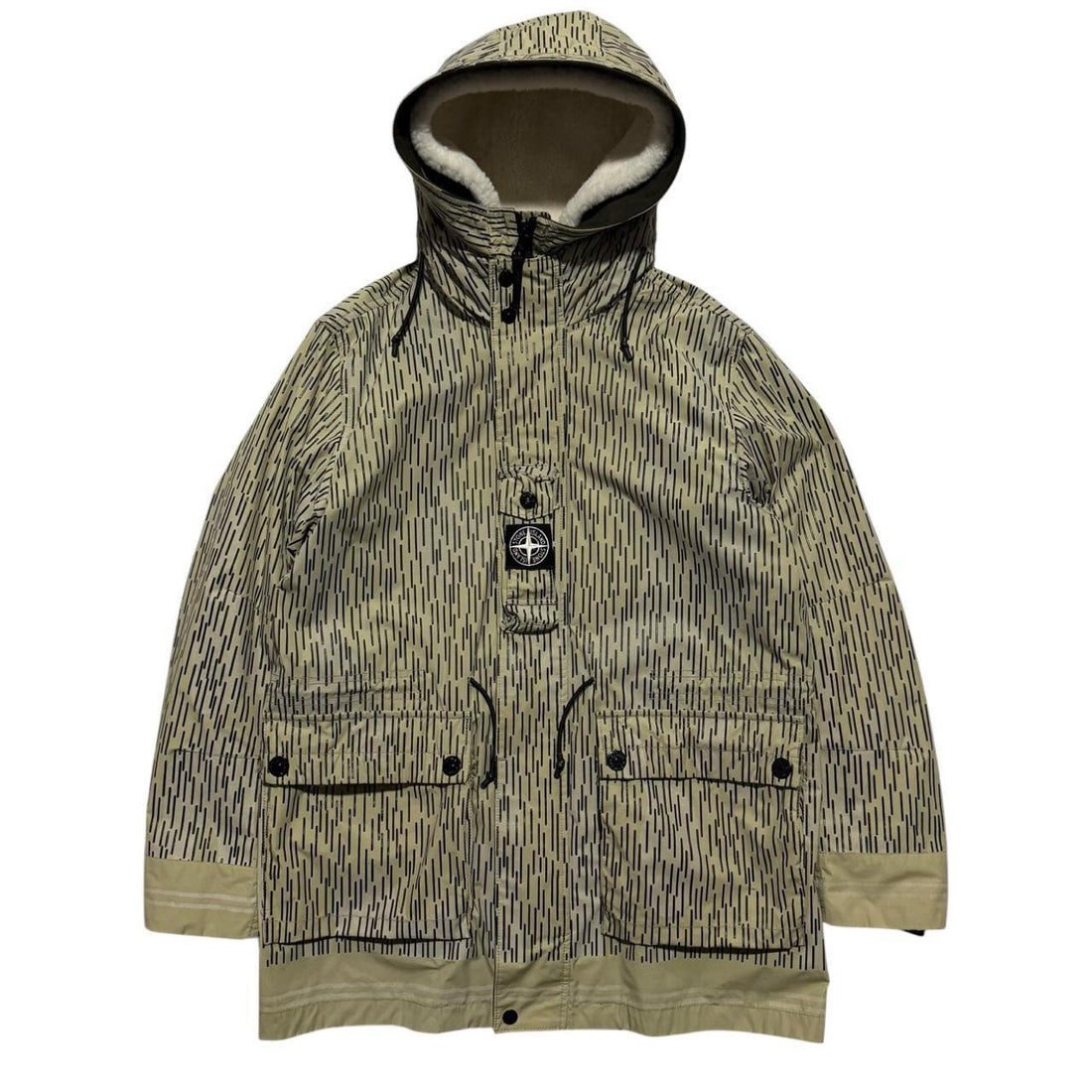Stone Island Naslan Rain Camo Parka Jacket