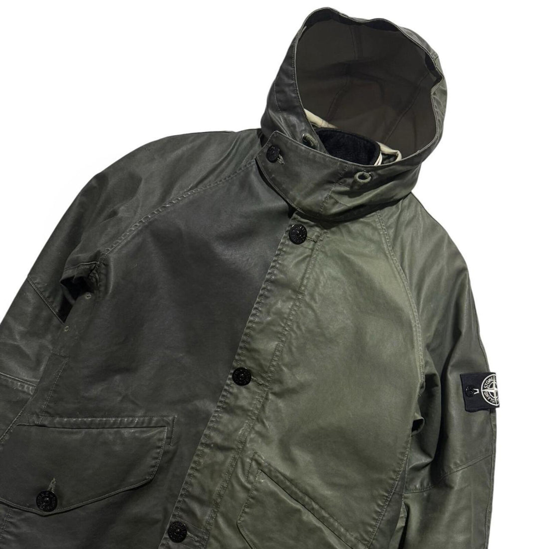 Stone Island A/W 2009 Waxed Ice Jacket