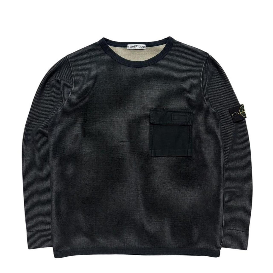 Stone Island Spring/Summer 1999 Ribbed Crewneck