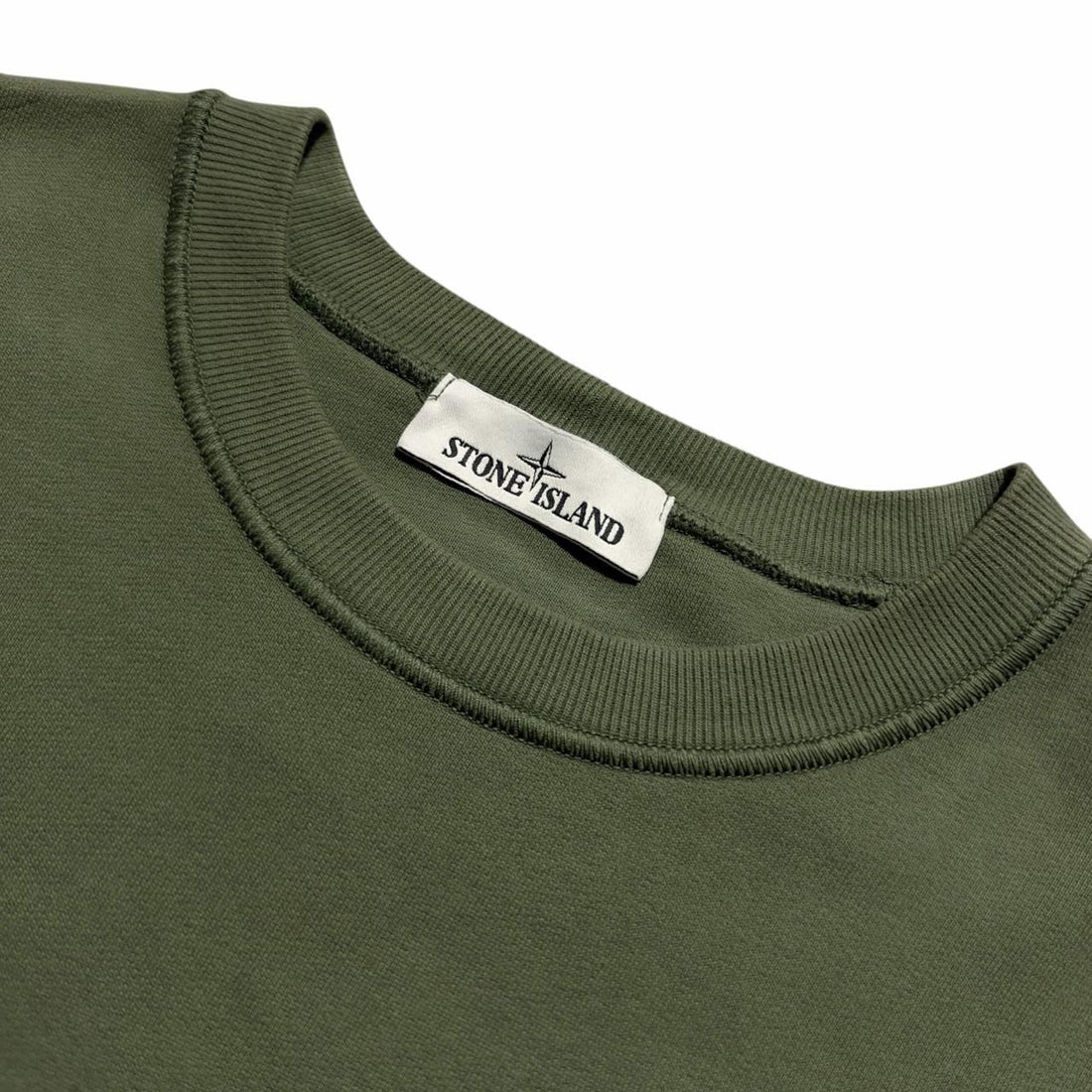 Stone Island Green Pullover Crewneck