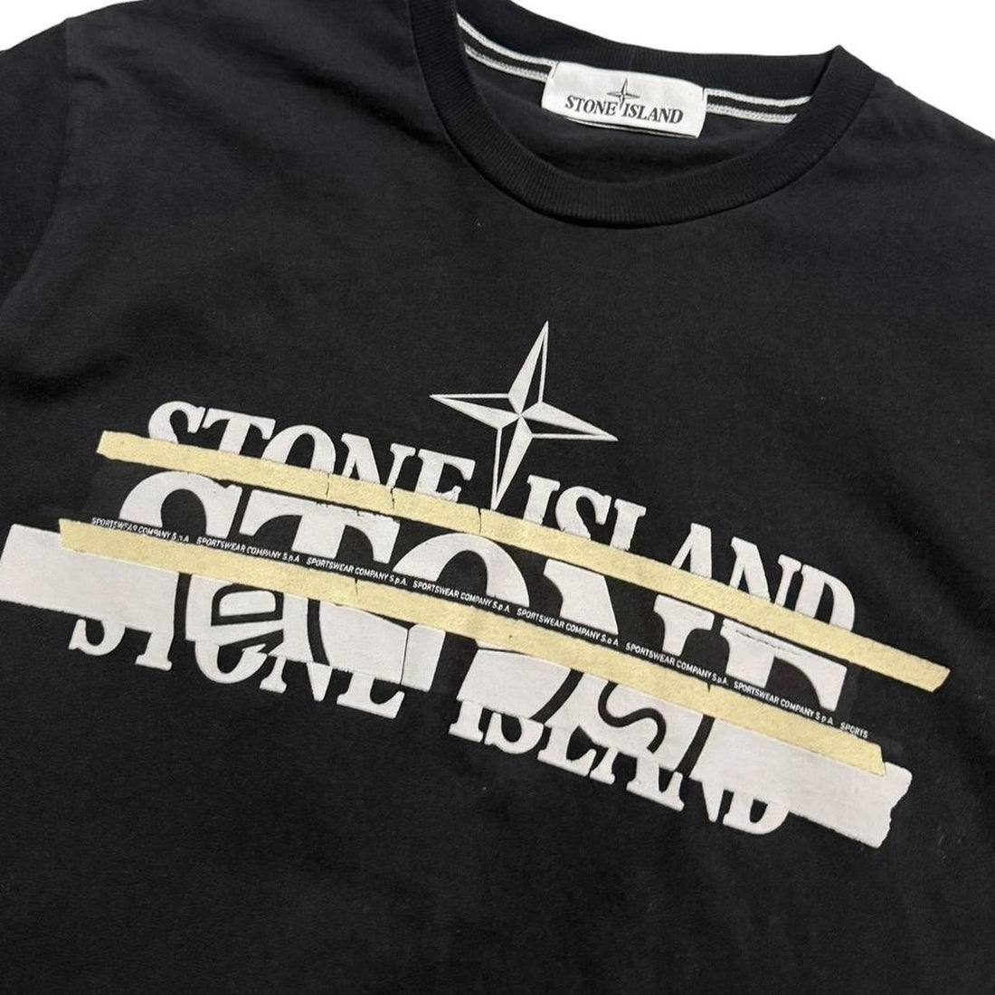 Stone Island Front Print T-Shirt