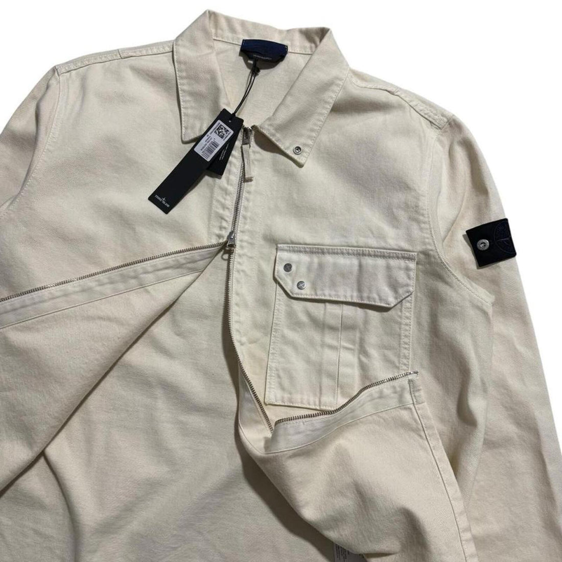 Stone Island Denim Research Overshirt