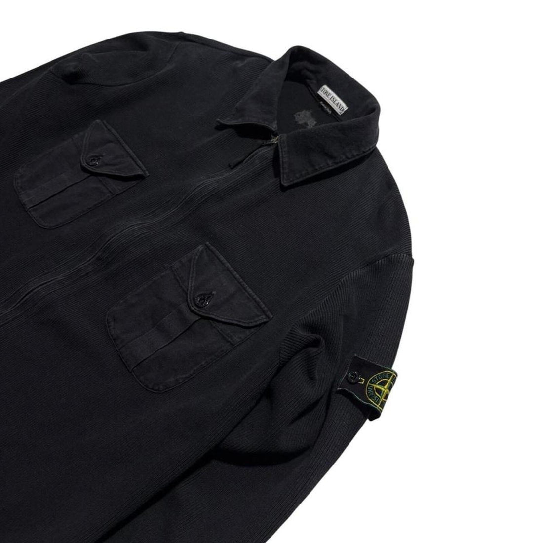 Stone Island S/S 2000 Ribbed Zip Up
