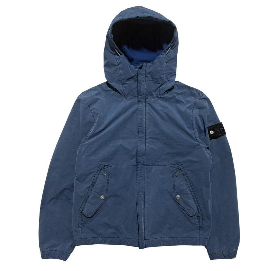 Stone Island David Light Indigo Denim Research Jacket