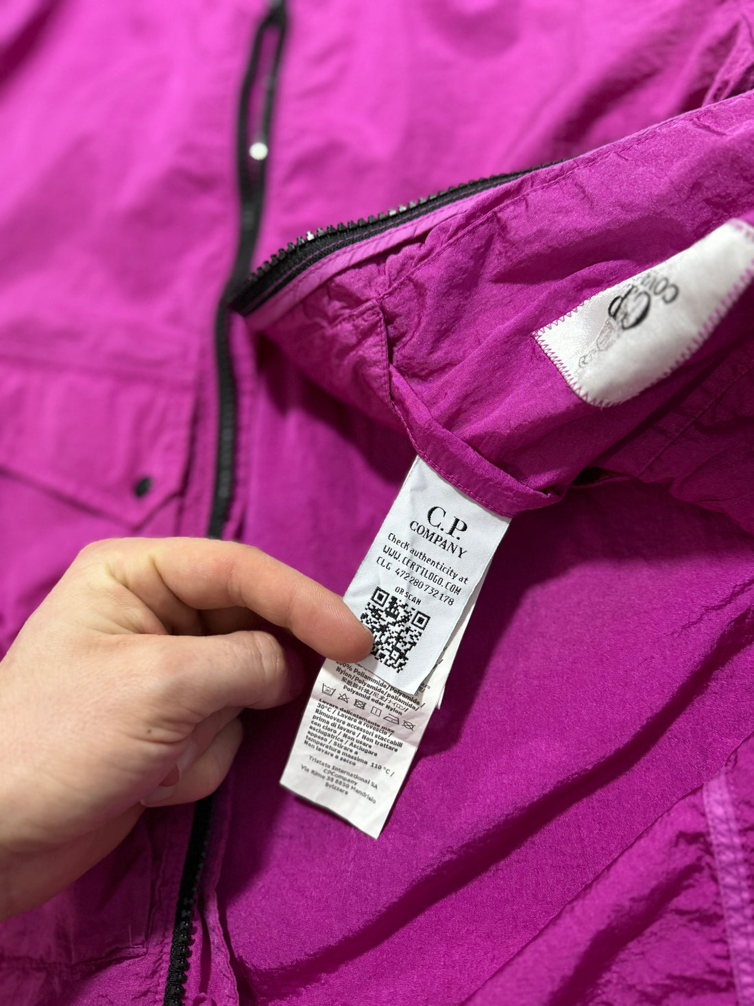 CP Company M.T.t.N Pink Nylon Jacket