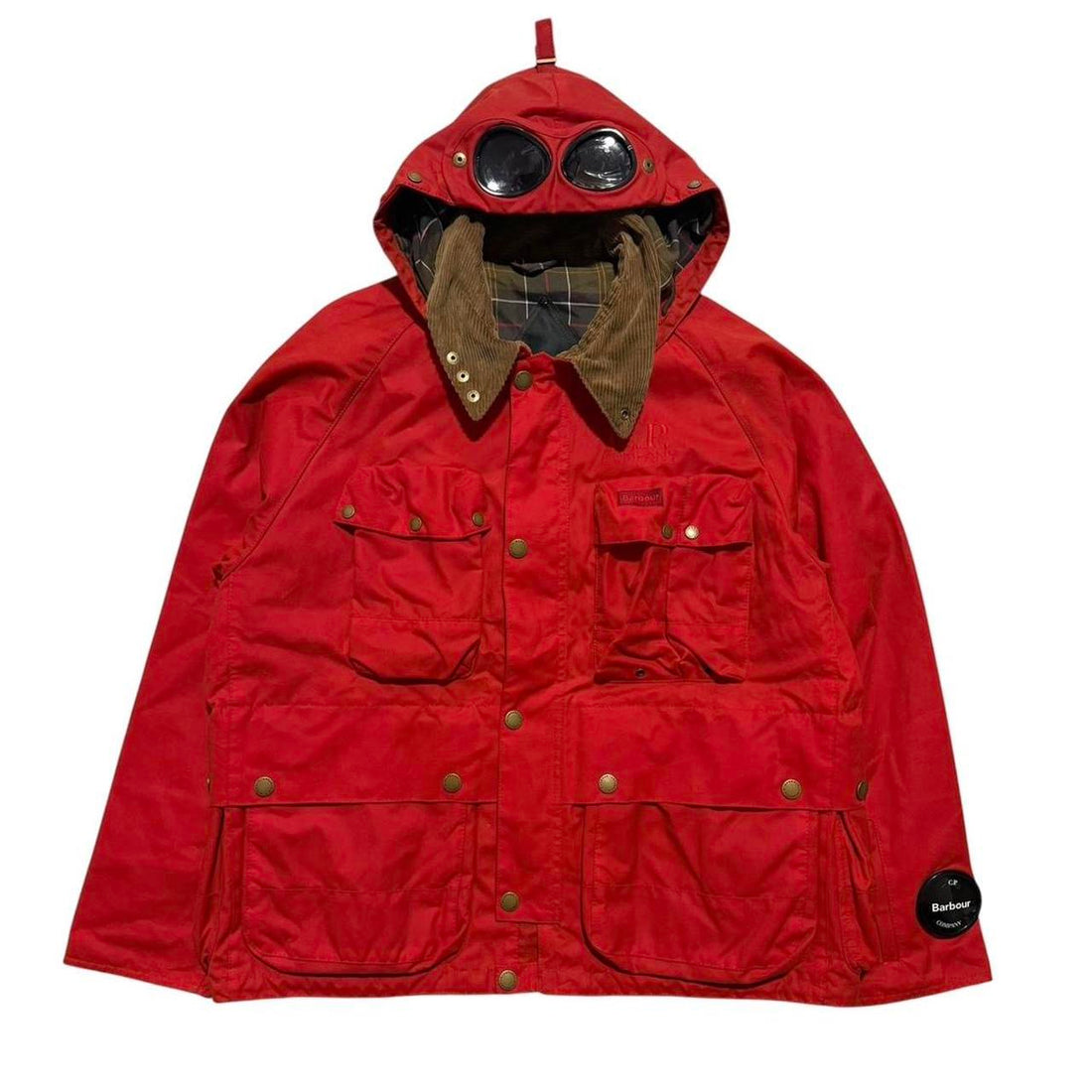 CP Company Barbour 2023 Creel Wax Goggle Jacket