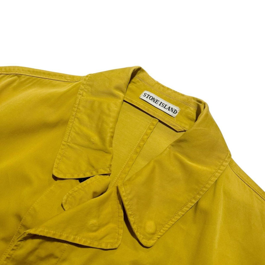 Stone Island S/S 1998 Raso Gommato Yellow
