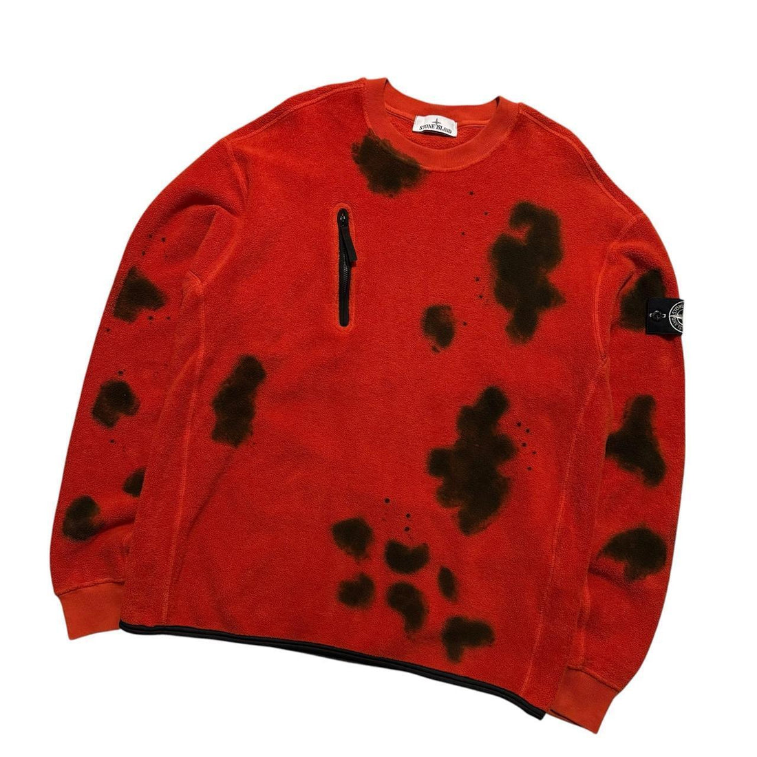 Stone Island Hand Coloured Fleece Jumper