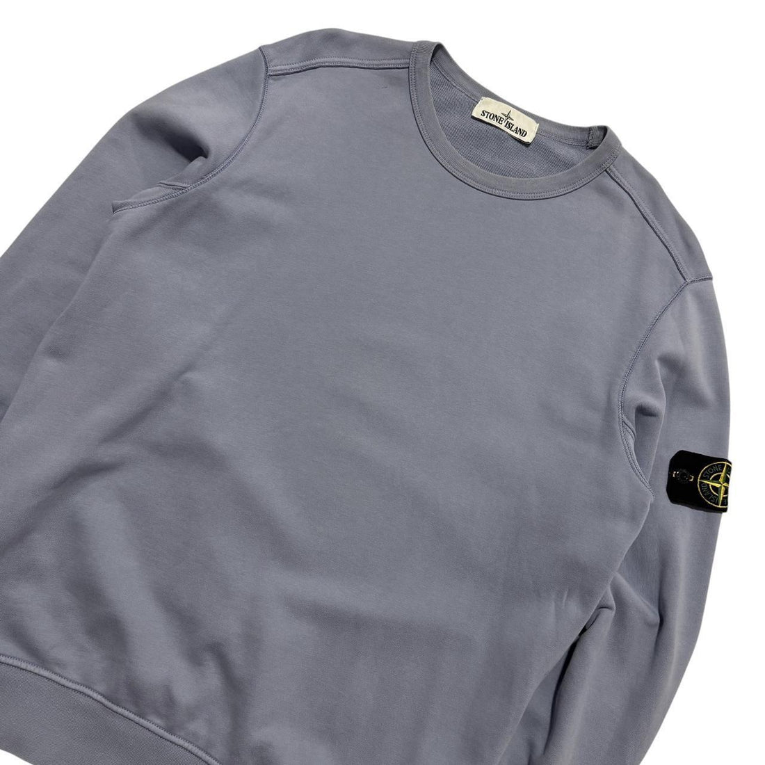 Stone Island Baby Blue Pullover Crewneck