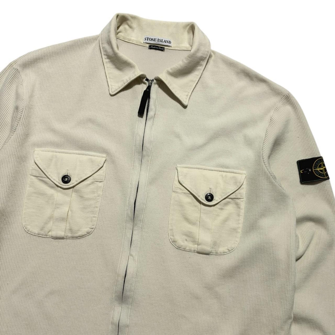 Stone Island S/S 2000 Ribbed Overshirt