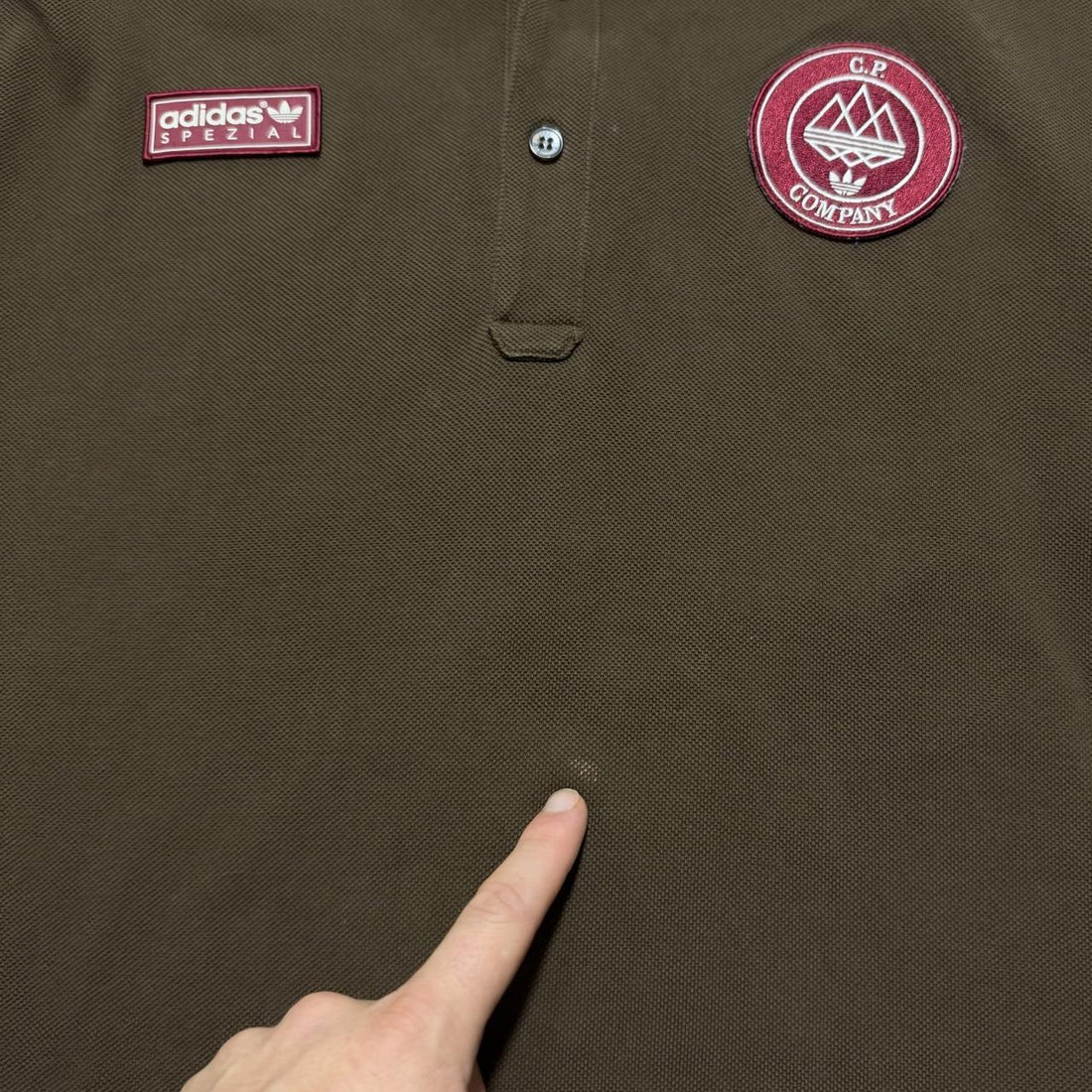 CP Company Adidas Long Sleeve Polo