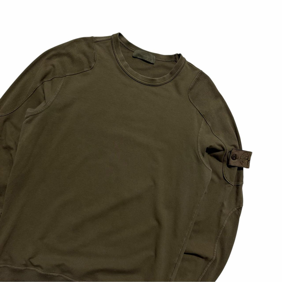 Stone Island Green Ghost Pullover Jumper