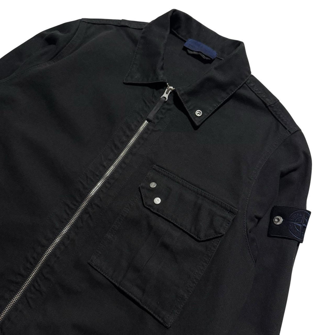 Stone Island Denim Research Overshirt