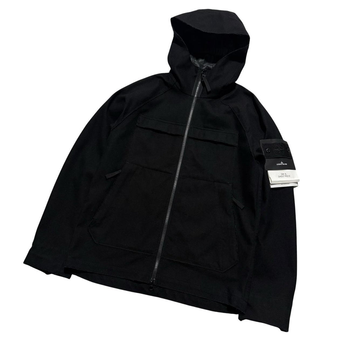 Stone Island Black Ghost Wool SW 3L Jacket