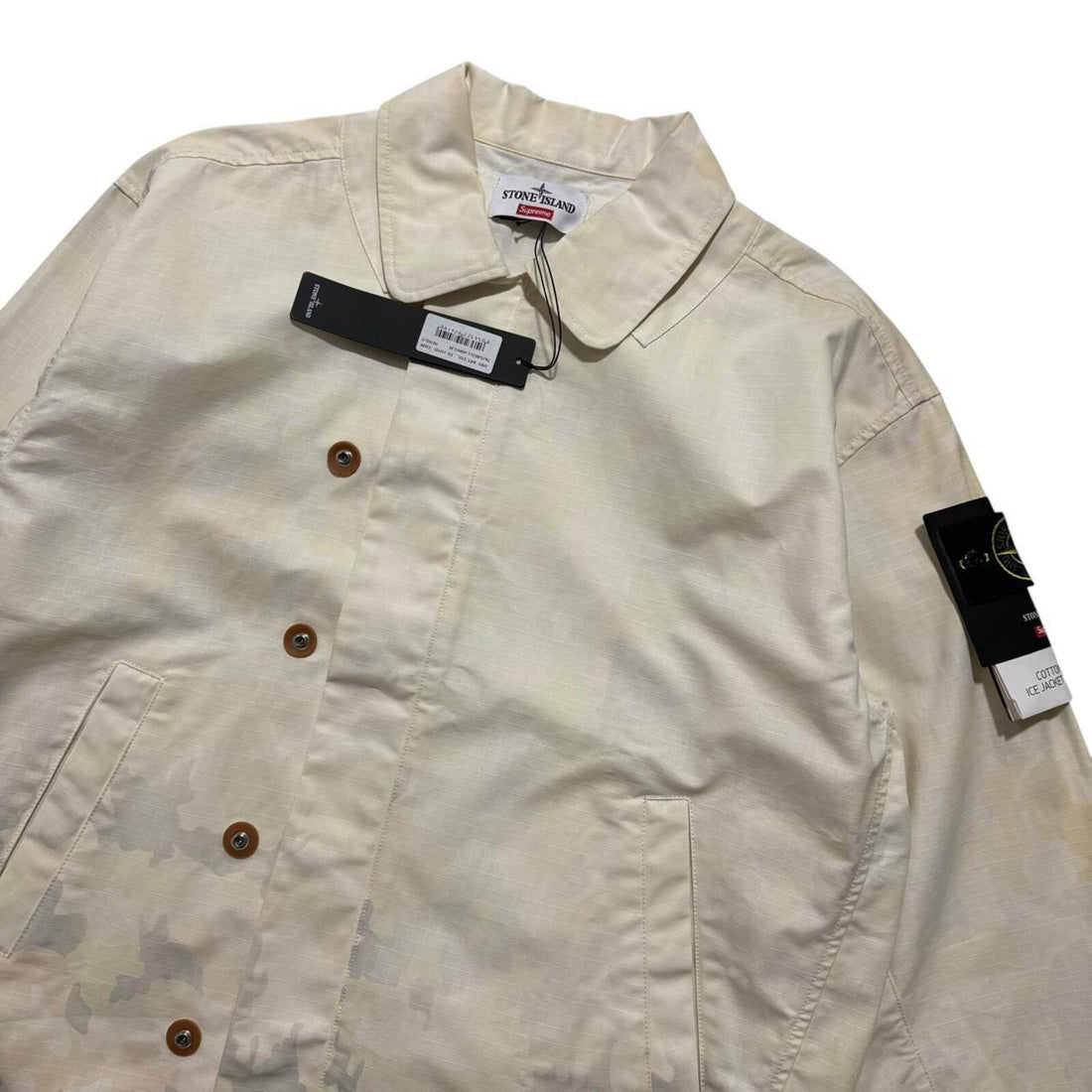 Stone Island Supreme Ice Camo Harrington Jacket