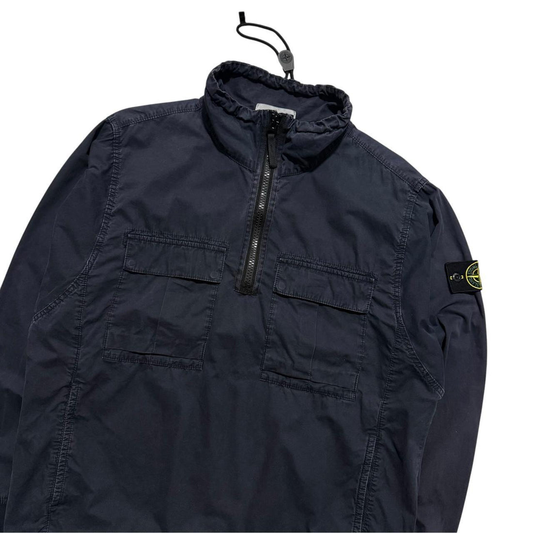 Stone Island Pullover Canvas Smock Jacket
