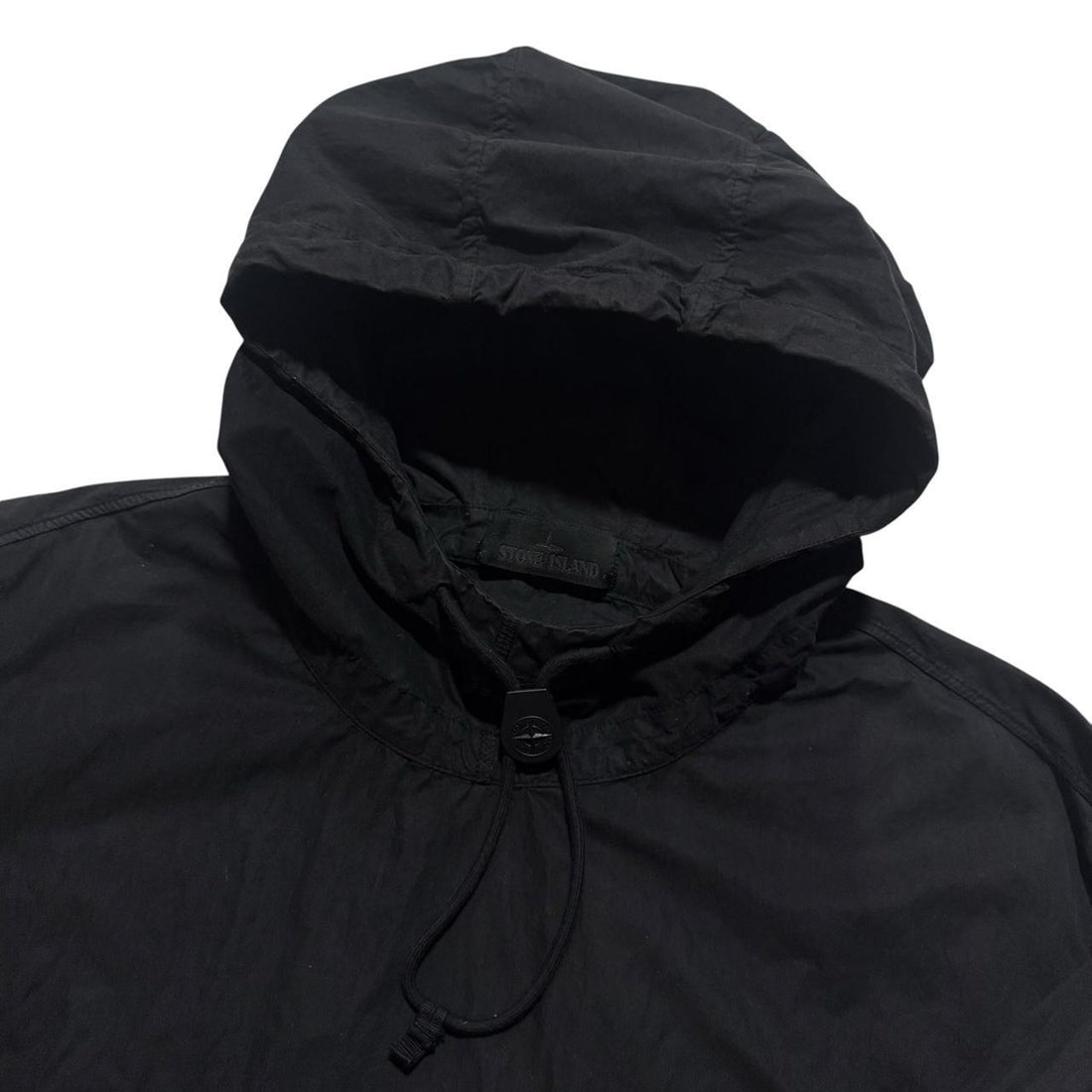 Stone Island Black Pullover Ghost Smock