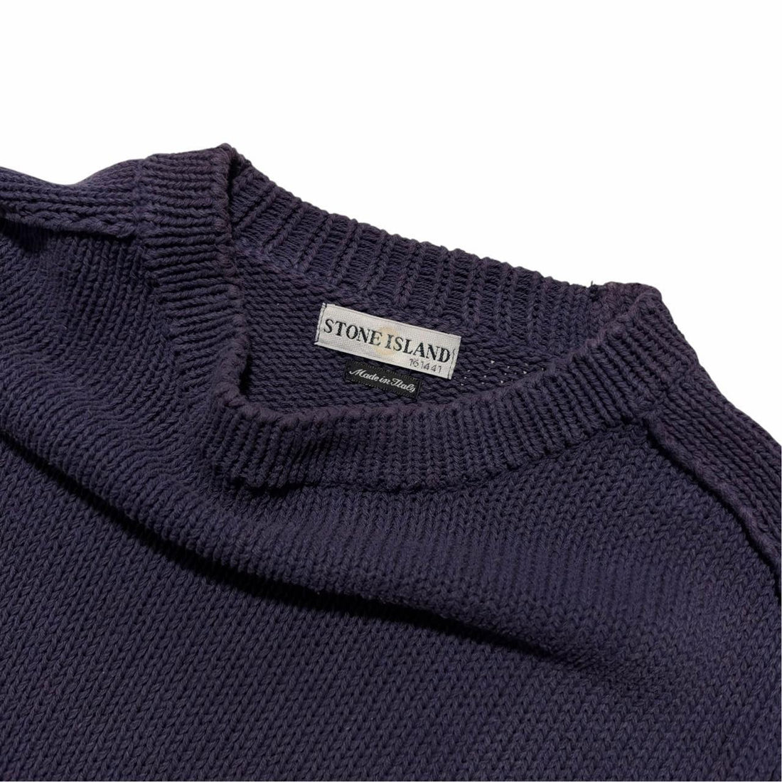 Stone Island S/S 2001 Heavy Knit Pullover