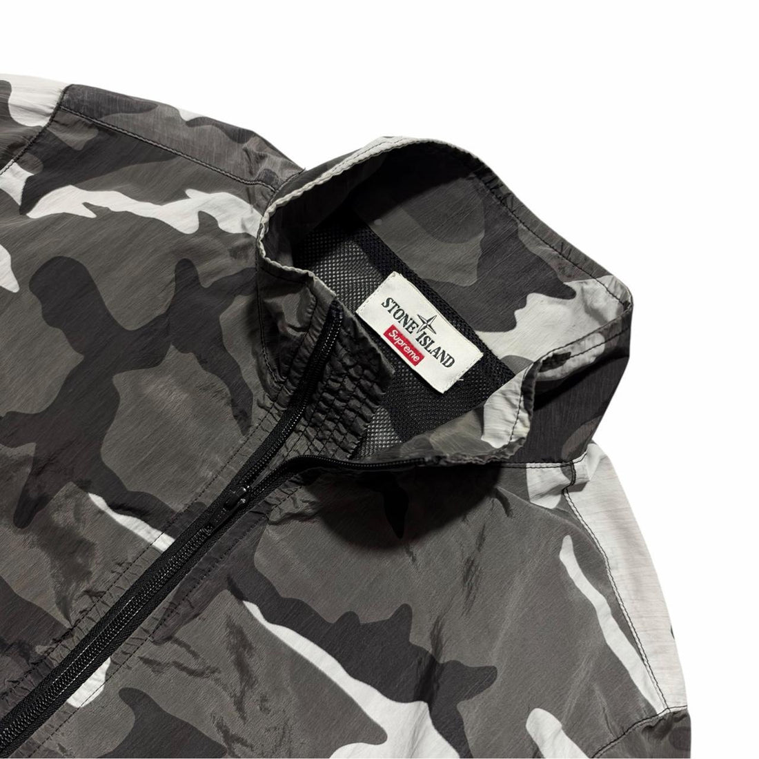 Stone Island Supreme 2016 Snow Camo Nylon Jacket