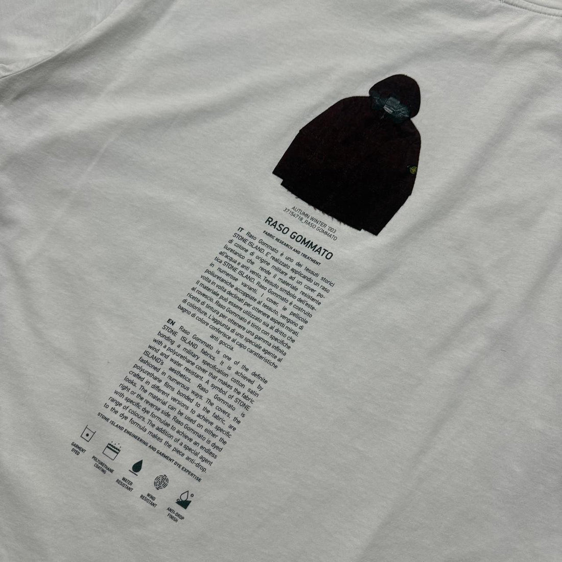 Stone Island Archivo Raso Gommato T-Shirt
