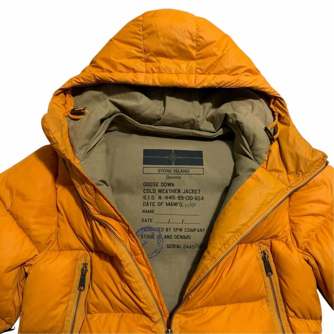 Stone Island Denims Down Jacket