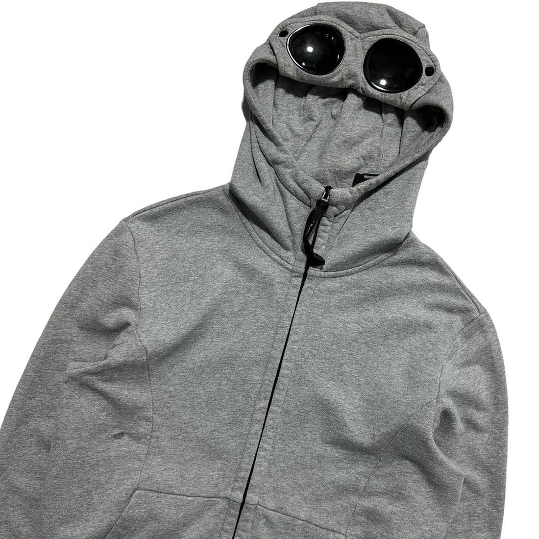 CP Company Grey Full Zip Hoodie