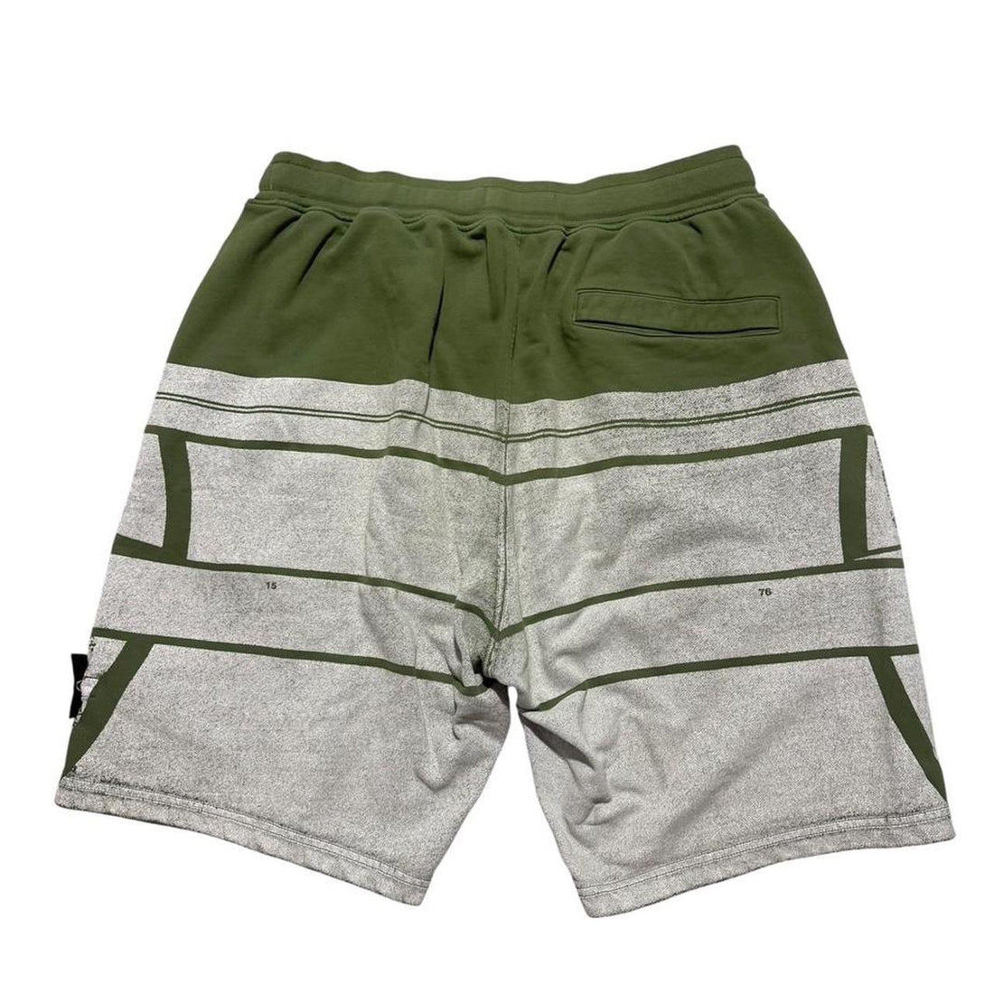 Stone Island Printed Cotton Shorts