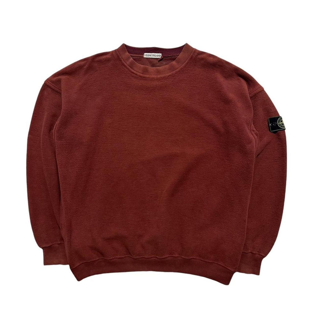 Stone Island Deep Red Pullover Fleece