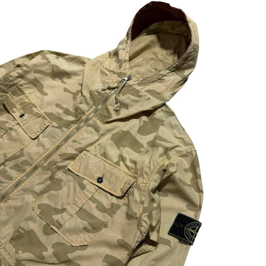 Stone Island S/S 1990 Ice Camo Smock Jacket
