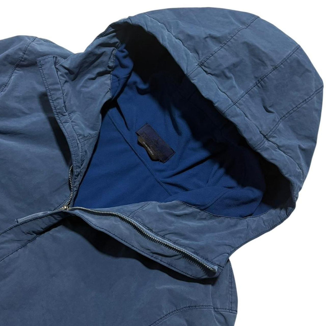 Stone Island David Light Indigo Denim Research Jacket