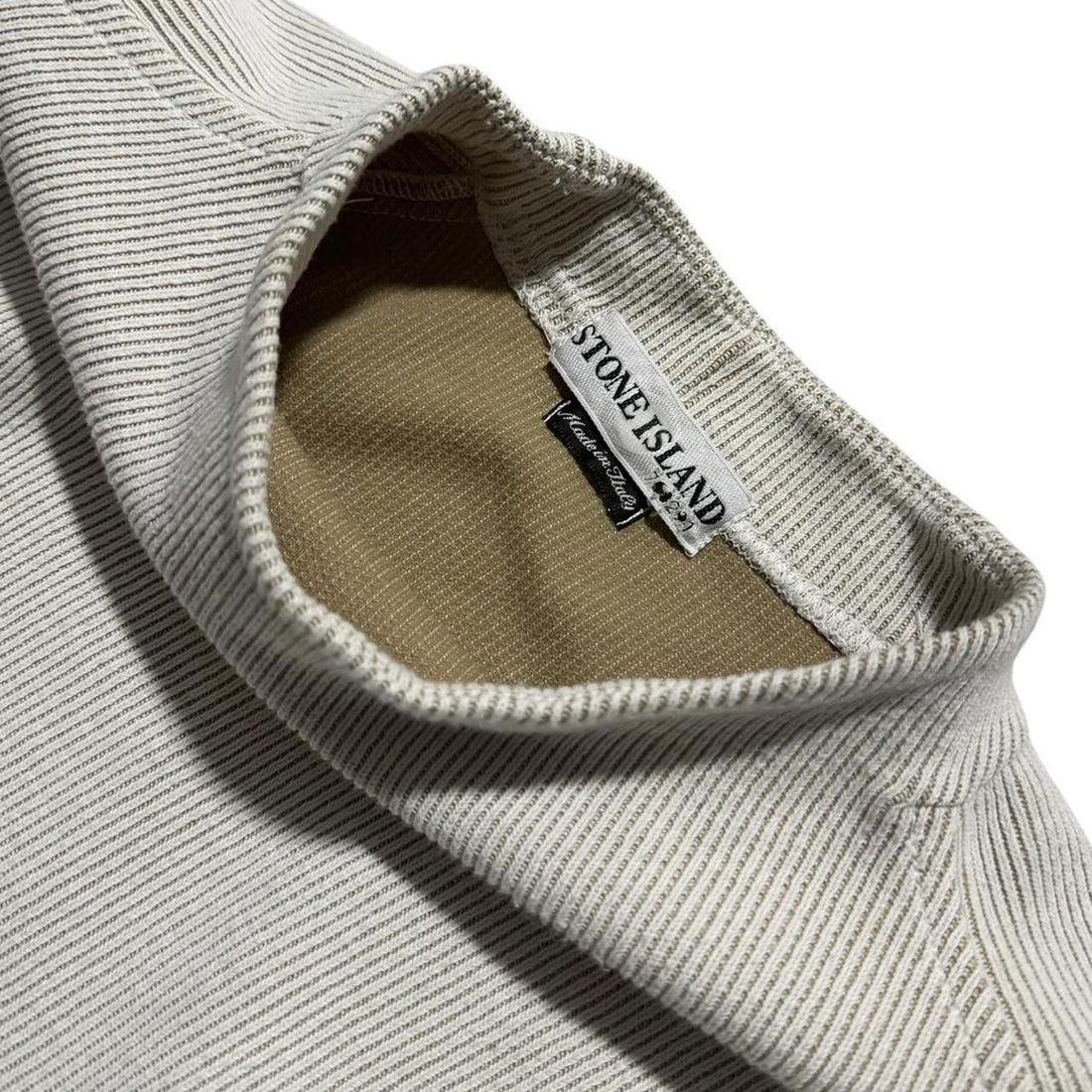 Stone Island Spring/Summer 2002 Ribbed Crewneck
