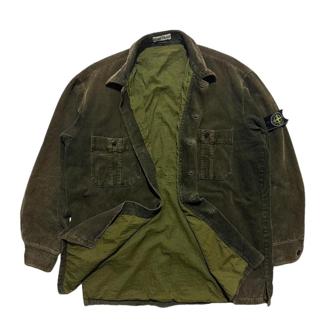 Stone Island A/W 1995 Nylon Heavy Corduroy Shirt