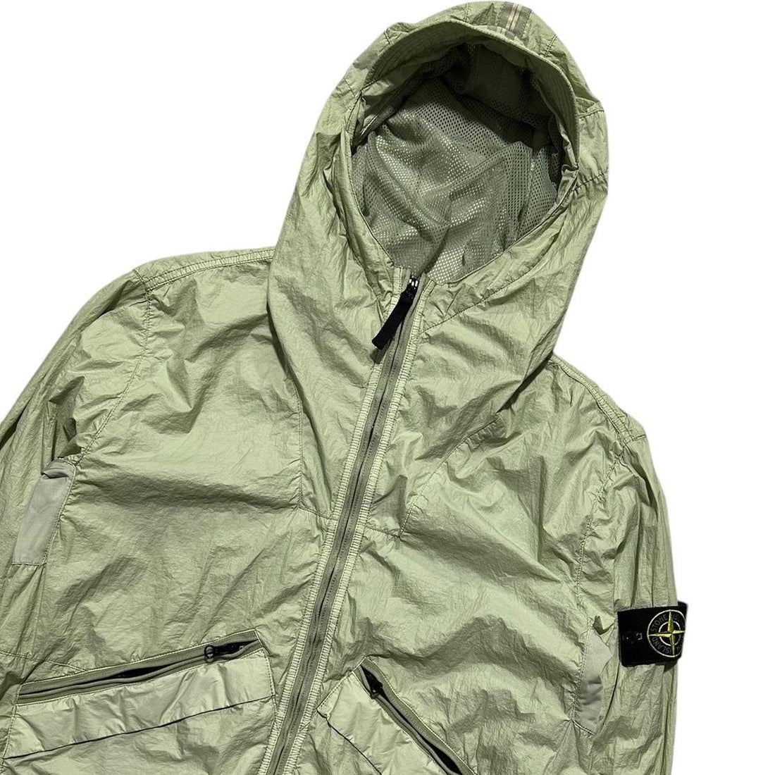 Stone Island Lime Membrana TC Jacket