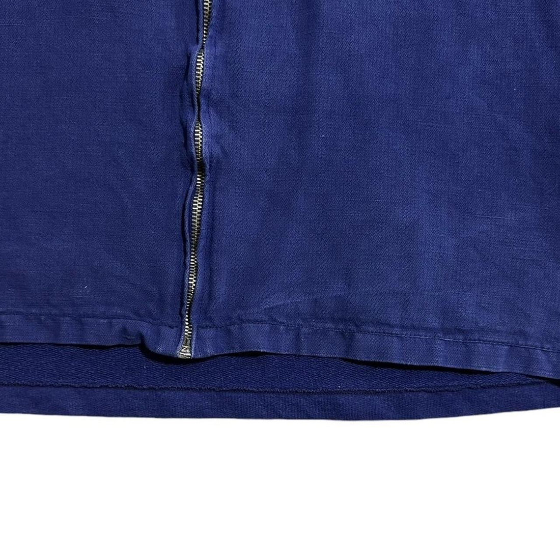 Stone Island S/S 1995 Blue Zip Up Shirt