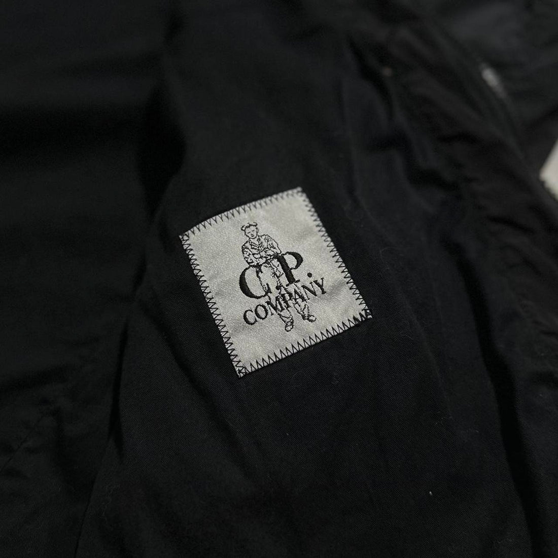 CP Company Black Nylon Overshirt