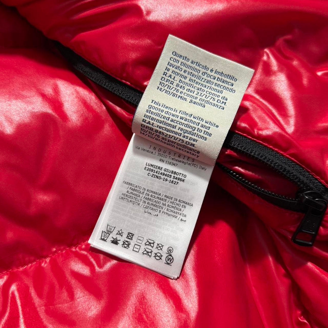 Moncler Lumiere Reversible Down Jacket