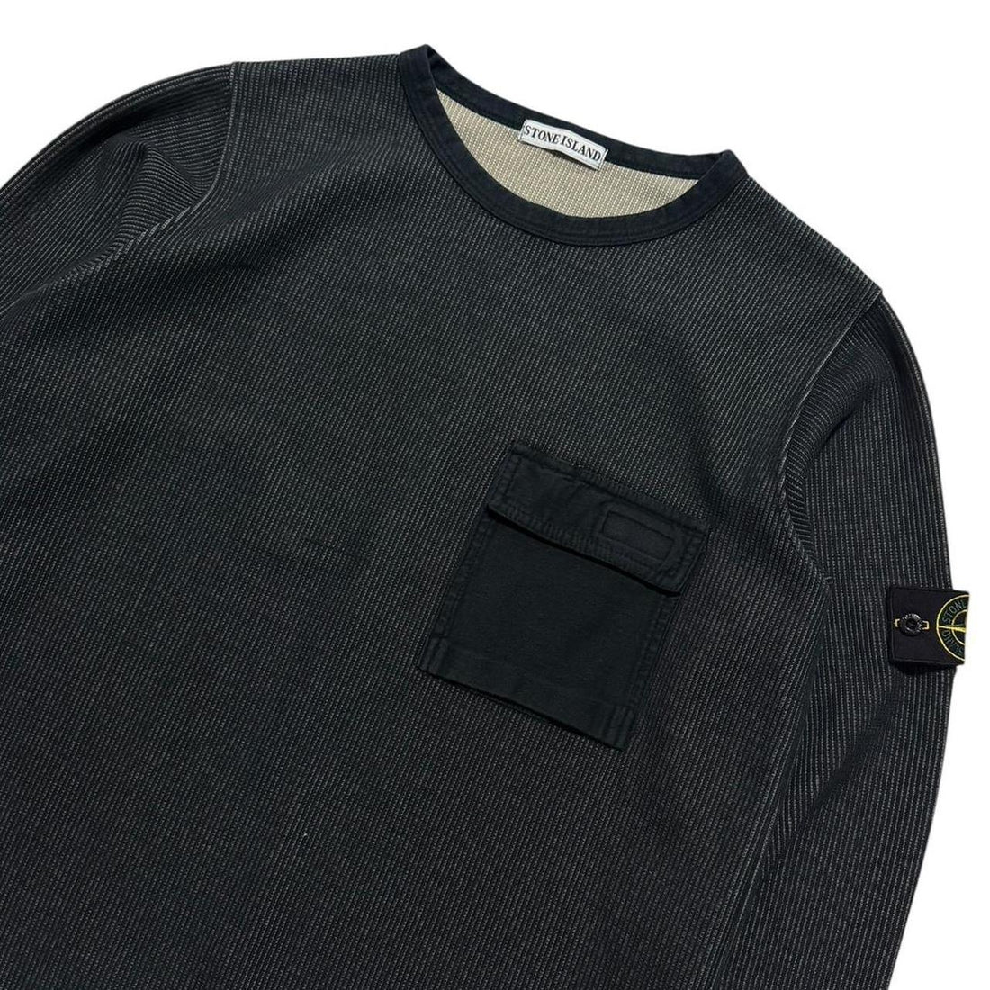 Stone Island Spring/Summer 1999 Ribbed Crewneck