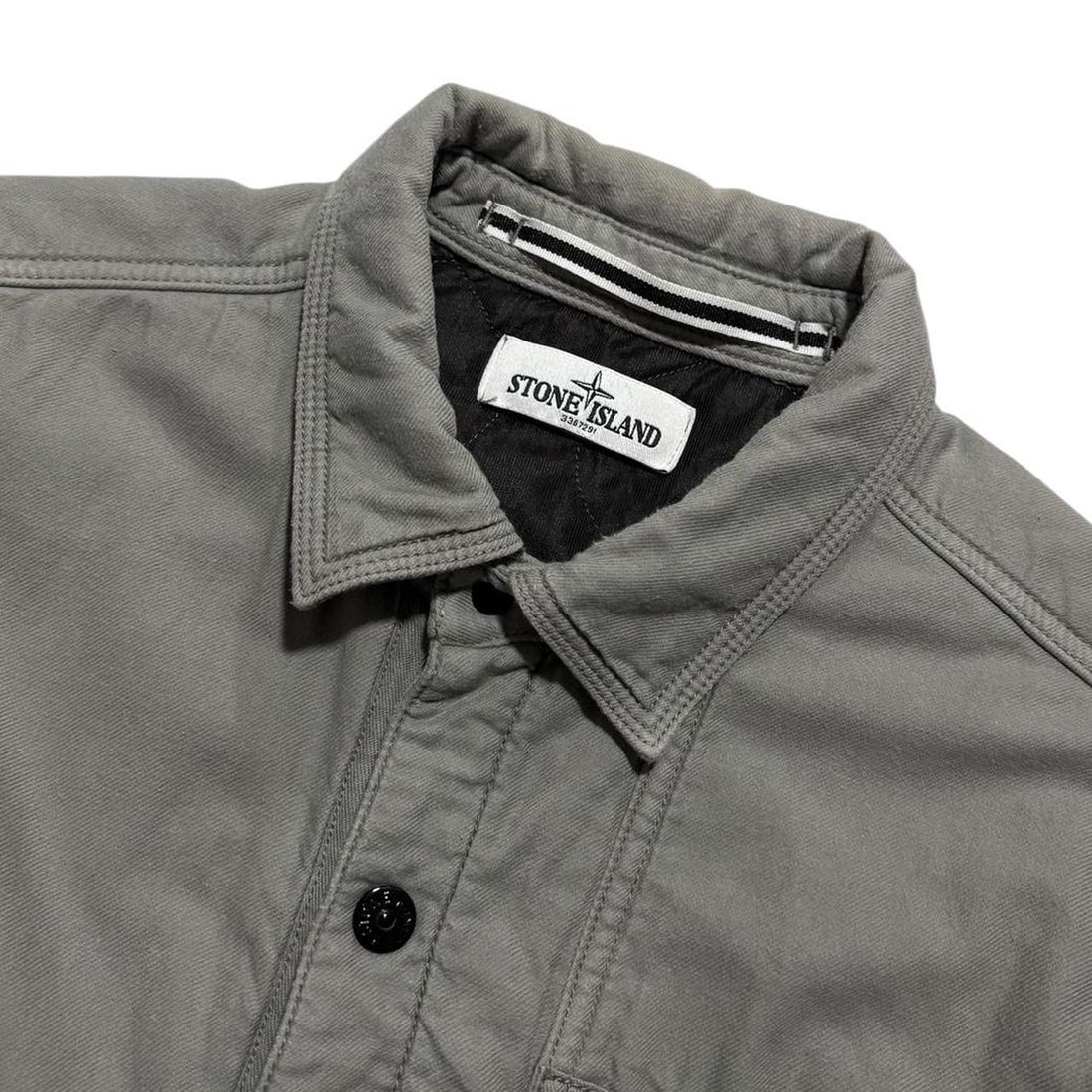 Stone Island Quilted Cotton Overshirt