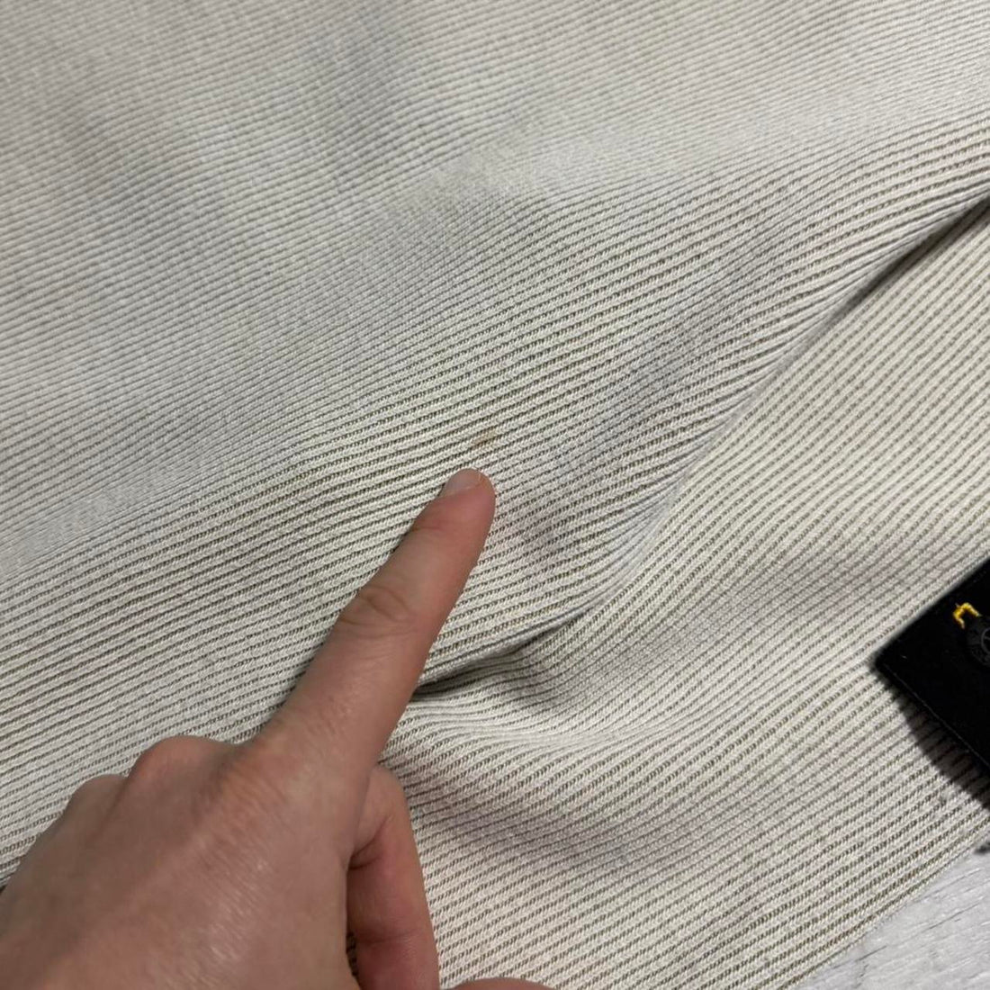 Stone Island Spring/Summer 2002 Ribbed Crewneck