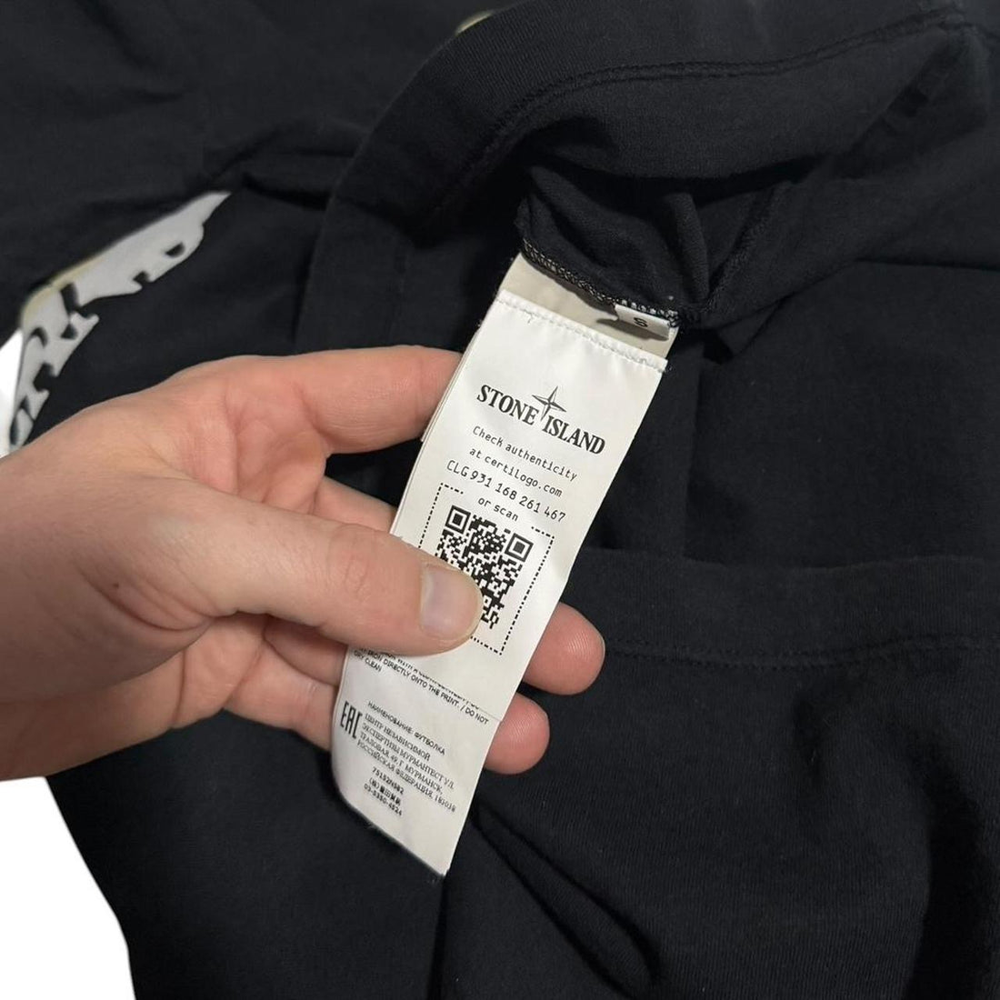 Stone Island Front Print T-Shirt