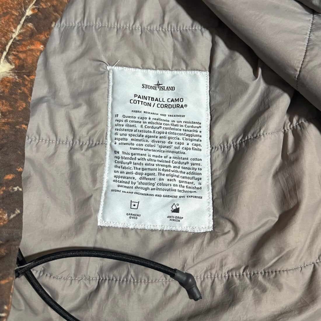 Stone Island Paintball Camo Parka Jacket