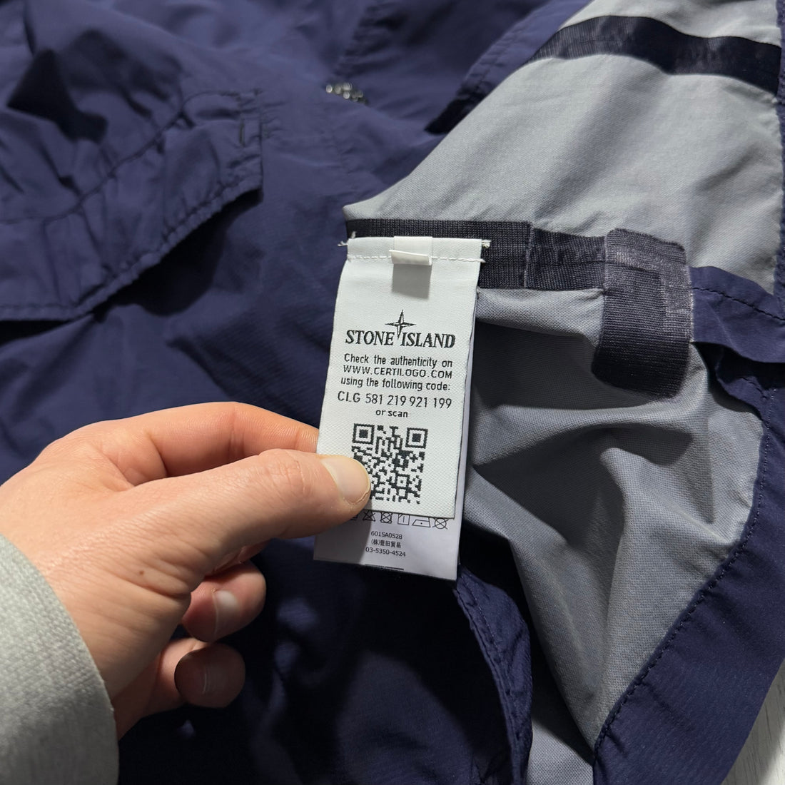 Stone Island Garment Dyed Performance Jacket