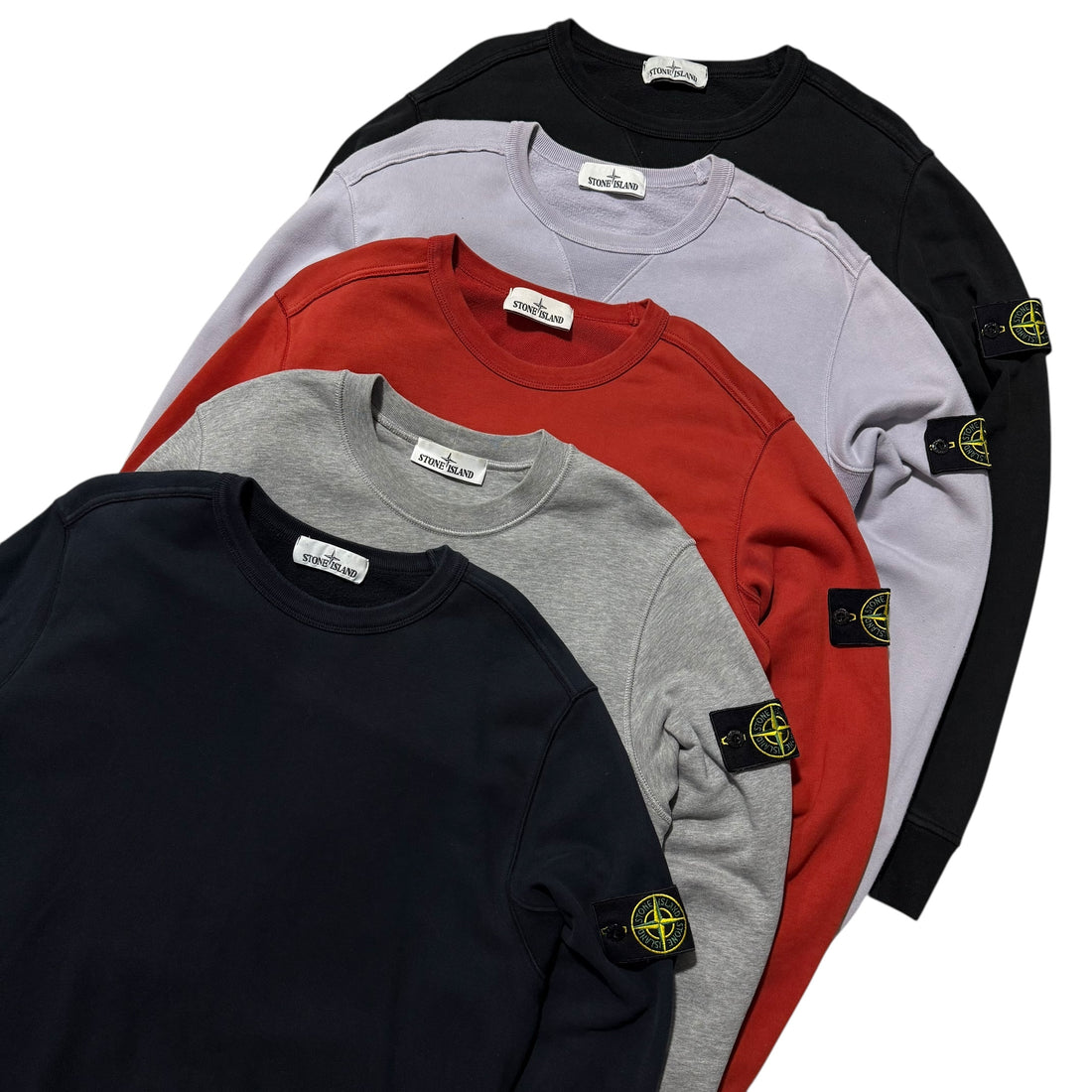 Stone Island x5 Crewneck Bundle
