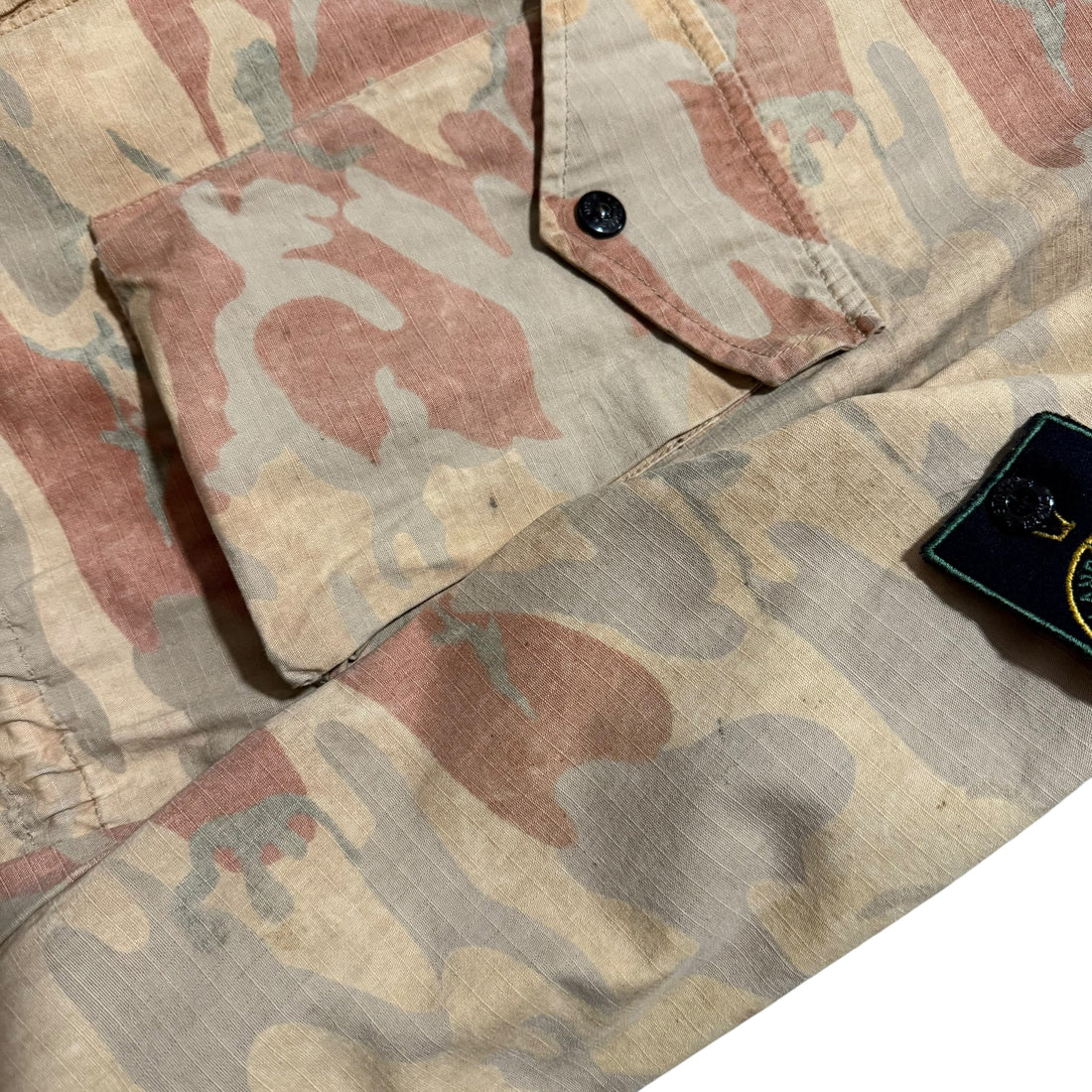 Stone Island S/S 1990 Ice Camo Field Jacket