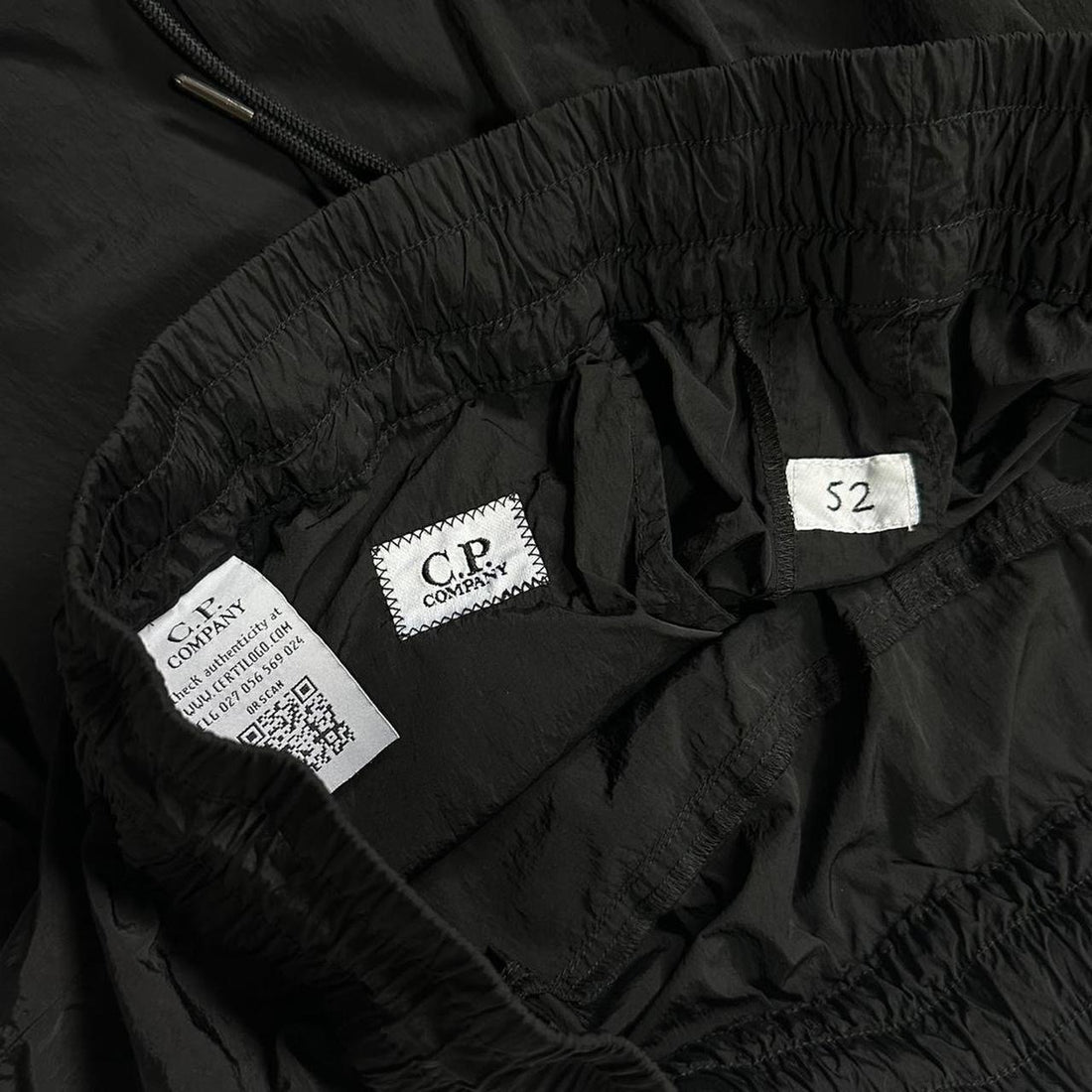 CP Company Black Nylon Lens Tracksuit
