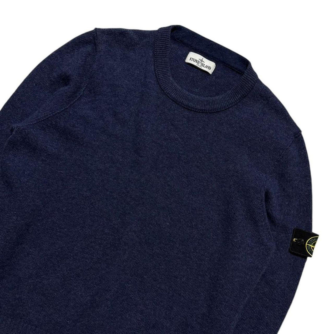 Stone Island Wool Pullover Crewneck