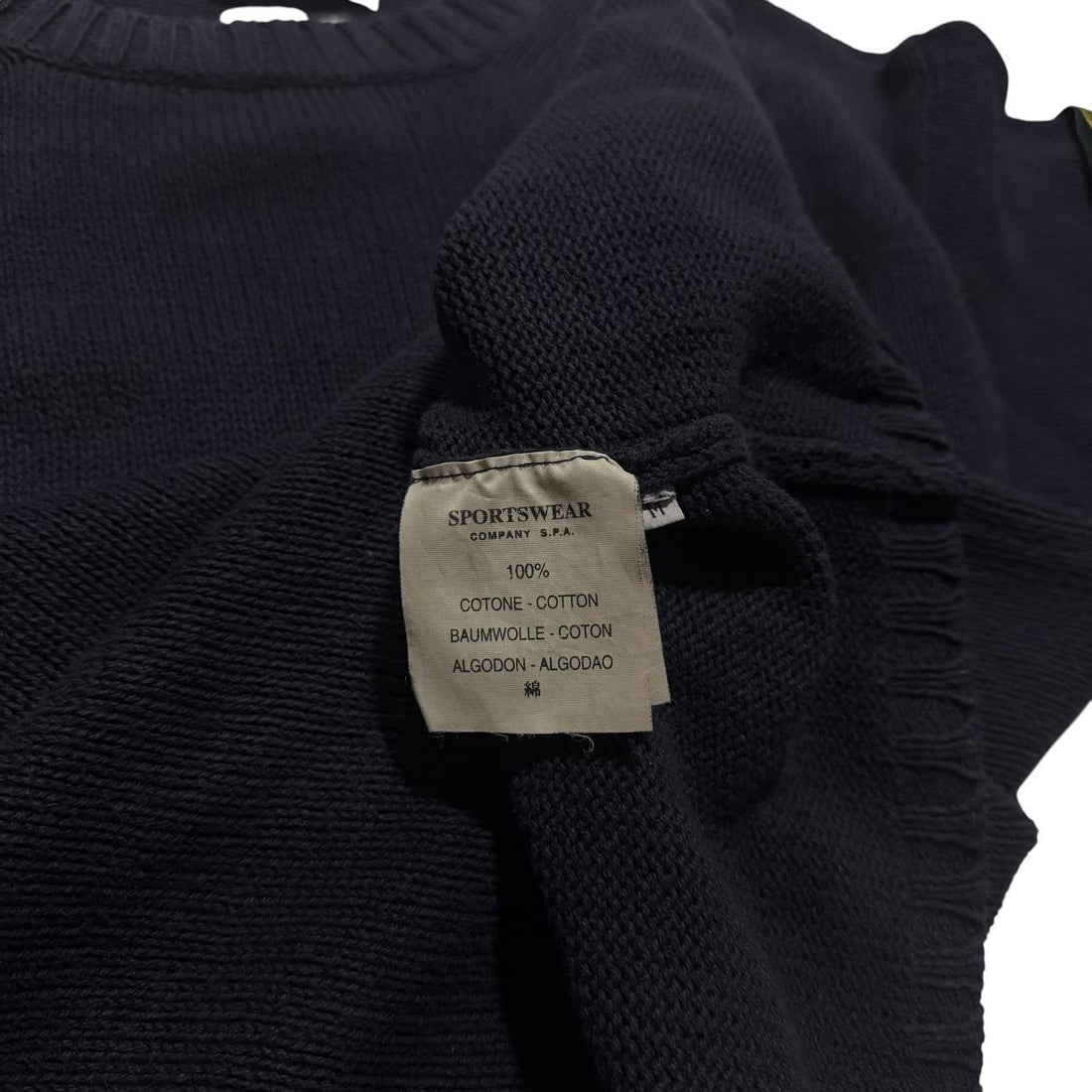 Stone Island Navy 1999 Pullover Knit
